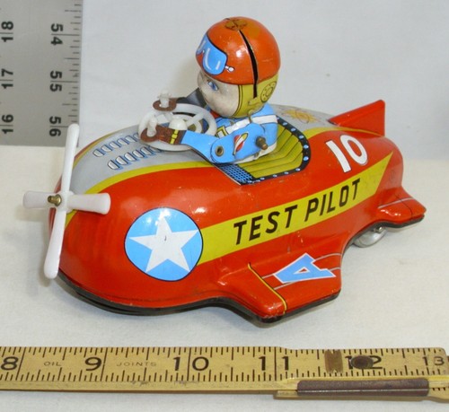 Test pilot airplane crank - test,